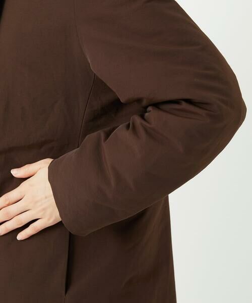 Maison de CINQ / メゾン ドゥ サンク ダウンジャケット・ベスト | グログランステッチレスロングダウンコート | 詳細8