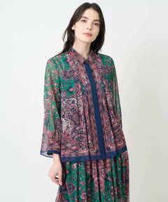 Maison de CINQ / メゾン ドゥ サンク シャツ・ブラウス | RATTIペイズリープリントブラウス