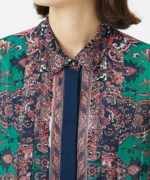 Maison de CINQ / メゾン ドゥ サンク シャツ・ブラウス | RATTIペイズリープリントブラウス | 詳細10