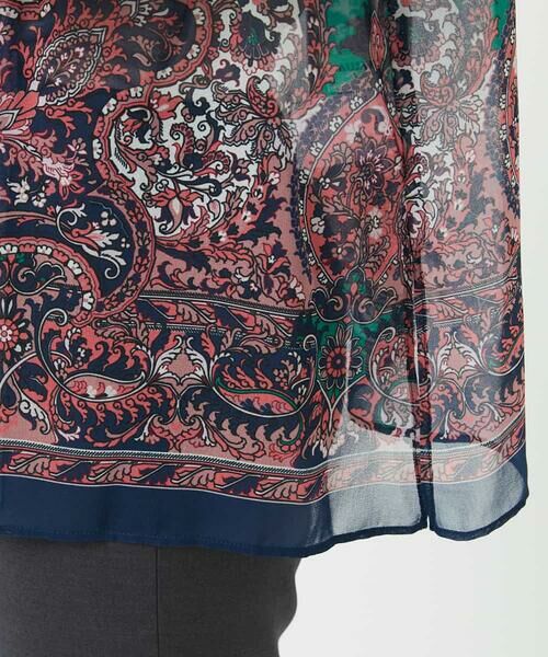 Maison de CINQ / メゾン ドゥ サンク シャツ・ブラウス | RATTIペイズリープリントブラウス | 詳細12