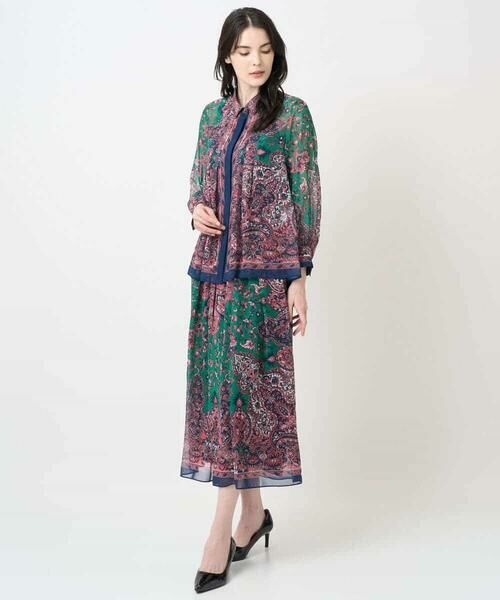 Maison de CINQ / メゾン ドゥ サンク シャツ・ブラウス | RATTIペイズリープリントブラウス | 詳細20