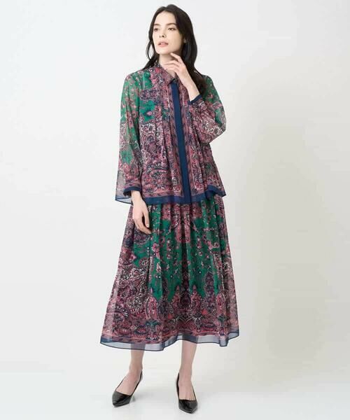 Maison de CINQ / メゾン ドゥ サンク シャツ・ブラウス | RATTIペイズリープリントブラウス | 詳細21