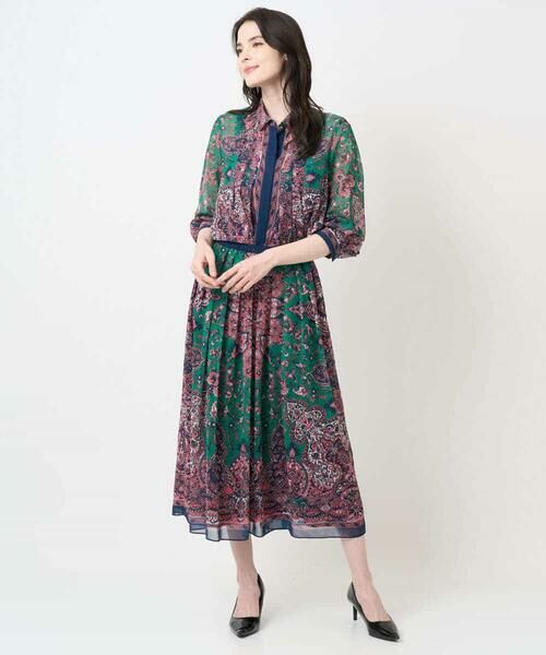 Maison de CINQ / メゾン ドゥ サンク シャツ・ブラウス | RATTIペイズリープリントブラウス | 詳細24