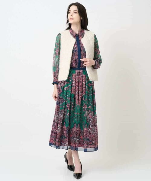 Maison de CINQ / メゾン ドゥ サンク シャツ・ブラウス | RATTIペイズリープリントブラウス | 詳細25