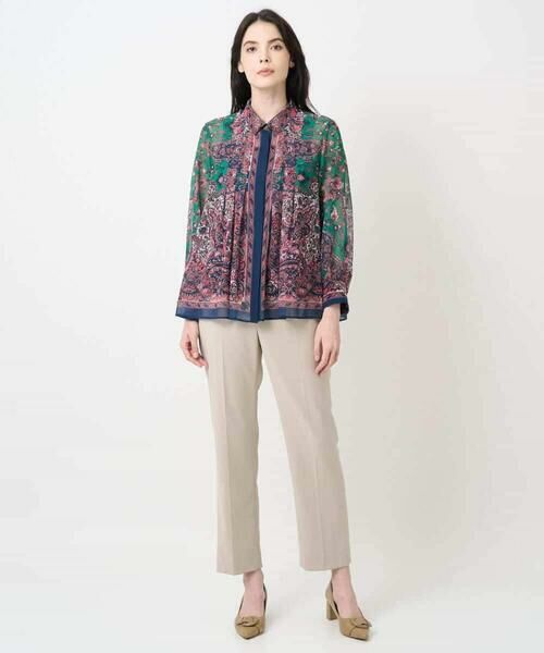 Maison de CINQ / メゾン ドゥ サンク シャツ・ブラウス | RATTIペイズリープリントブラウス | 詳細29