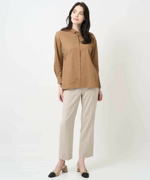 Maison de CINQ / メゾン ドゥ サンク シャツ・ブラウス | 長袖タフタブラウス | 詳細12