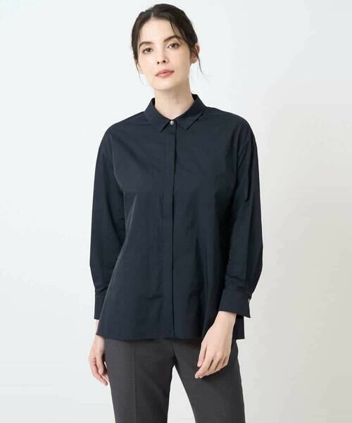 Maison de CINQ / メゾン ドゥ サンク シャツ・ブラウス | 長袖タフタブラウス | 詳細4