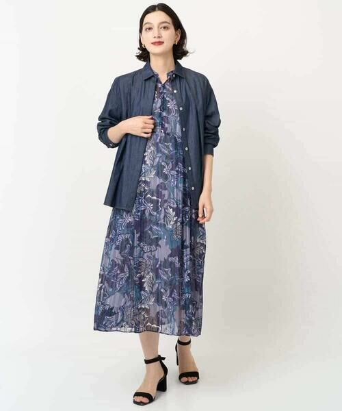 Maison de CINQ / メゾン ドゥ サンク シャツ・ブラウス | [セットアップ対応]ライトデニムシャツ | 詳細13