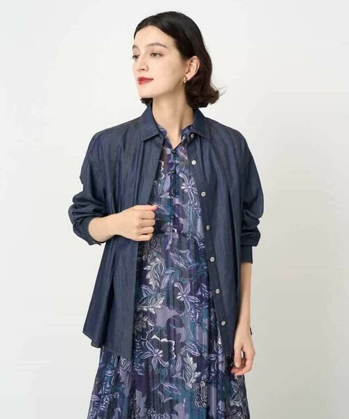 Maison de CINQ / メゾン ドゥ サンク シャツ・ブラウス | [セットアップ対応]ライトデニムシャツ | 詳細2