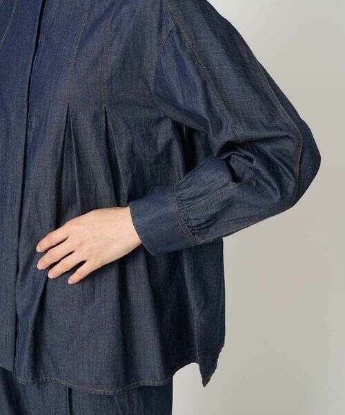 Maison de CINQ / メゾン ドゥ サンク シャツ・ブラウス | [セットアップ対応]ライトデニムシャツ | 詳細8