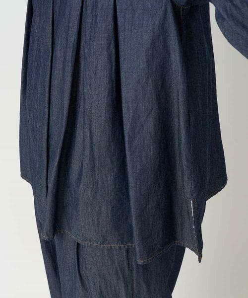 Maison de CINQ / メゾン ドゥ サンク シャツ・ブラウス | [セットアップ対応]ライトデニムシャツ | 詳細9