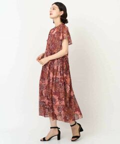 Maison de CINQ / メゾン ドゥ サンク ロング・マキシ丈ワンピース | モダン更紗プリントワンピース