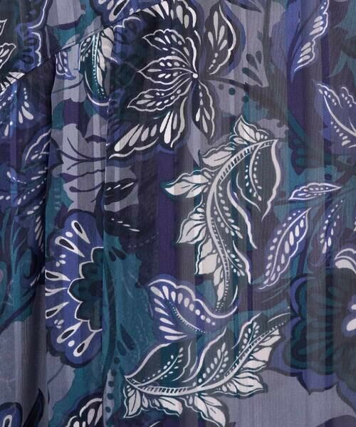 Maison de CINQ / メゾン ドゥ サンク ロング・マキシ丈ワンピース | モダン更紗プリントワンピース | 詳細11