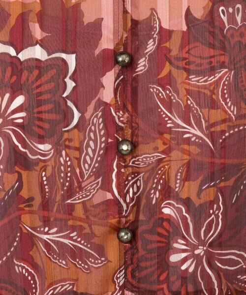 Maison de CINQ / メゾン ドゥ サンク ロング・マキシ丈ワンピース | モダン更紗プリントワンピース | 詳細12