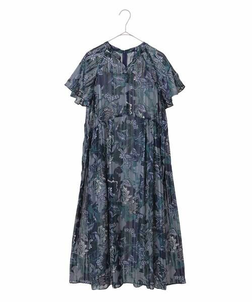 Maison de CINQ / メゾン ドゥ サンク ロング・マキシ丈ワンピース | モダン更紗プリントワンピース | 詳細21