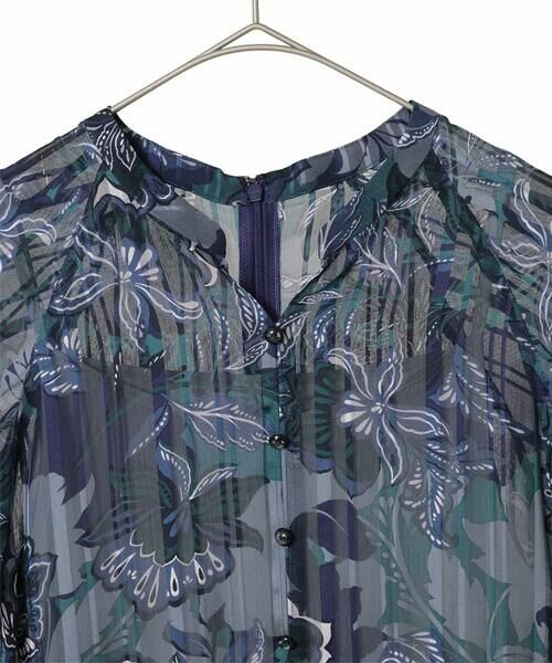 Maison de CINQ / メゾン ドゥ サンク ロング・マキシ丈ワンピース | モダン更紗プリントワンピース | 詳細23