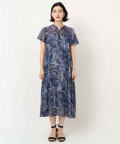 Maison de CINQ / メゾン ドゥ サンク ロング・マキシ丈ワンピース | モダン更紗プリントワンピース | 詳細4