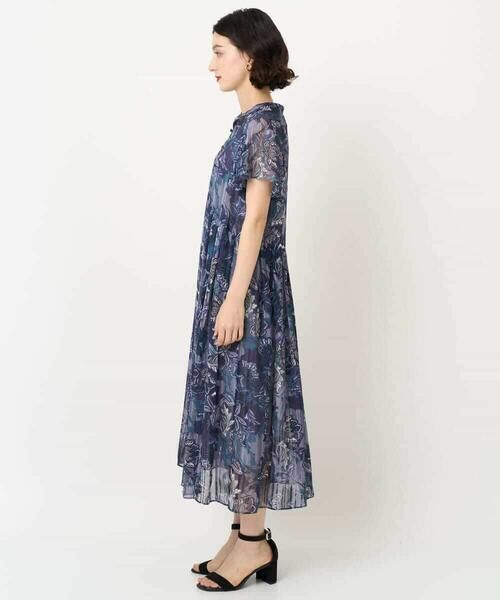 Maison de CINQ / メゾン ドゥ サンク ロング・マキシ丈ワンピース | モダン更紗プリントワンピース | 詳細5