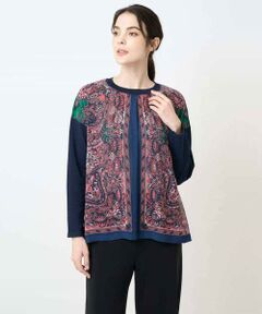 Maison de CINQ / メゾン ドゥ サンク ニット・セーター | RATTIペイズリープリントプルオーバー