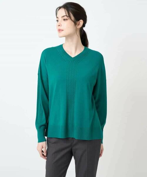 Maison de CINQ / メゾン ドゥ サンク ニット・セーター | Vネックプルオーバーニット | 詳細3