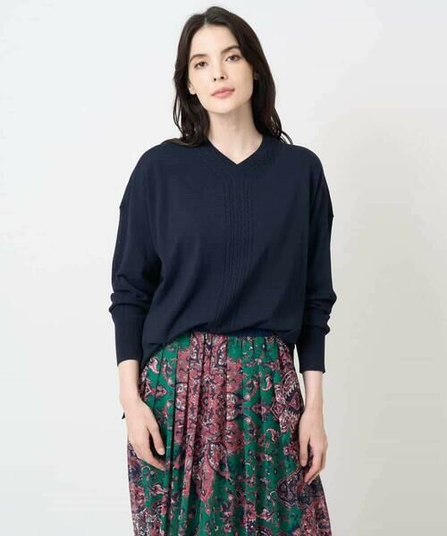 Maison de CINQ / メゾン ドゥ サンク ニット・セーター | Vネックプルオーバーニット | 詳細5
