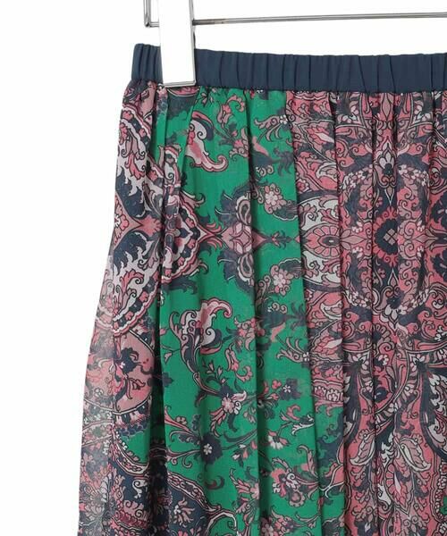 Maison de CINQ / メゾン ドゥ サンク ロング・マキシ丈スカート | [セットアップ対応]RATTIペイズリープリントスカート | 詳細14