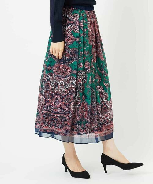 Maison de CINQ / メゾン ドゥ サンク ロング・マキシ丈スカート | [セットアップ対応]RATTIペイズリープリントスカート | 詳細18