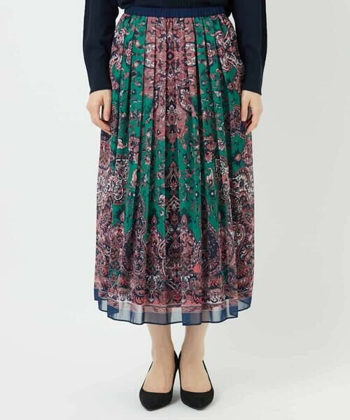 Maison de CINQ / メゾン ドゥ サンク ロング・マキシ丈スカート | [セットアップ対応]RATTIペイズリープリントスカート | 詳細19