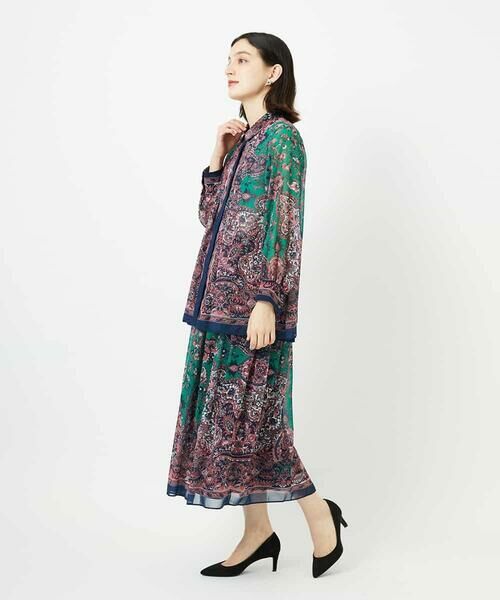 Maison de CINQ / メゾン ドゥ サンク ロング・マキシ丈スカート | [セットアップ対応]RATTIペイズリープリントスカート | 詳細28