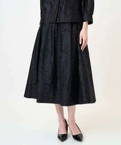 Maison de CINQ / メゾン ドゥ サンク ロング・マキシ丈スカート | [セットアップ対応]ジャガードタックスカート