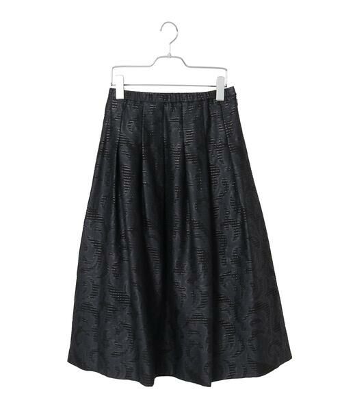 Maison de CINQ / メゾン ドゥ サンク ロング・マキシ丈スカート | [セットアップ対応]ジャガードタックスカート | 詳細26