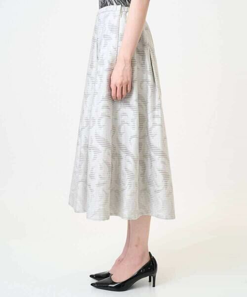 Maison de CINQ / メゾン ドゥ サンク ロング・マキシ丈スカート | [セットアップ対応]ジャガードタックスカート | 詳細3