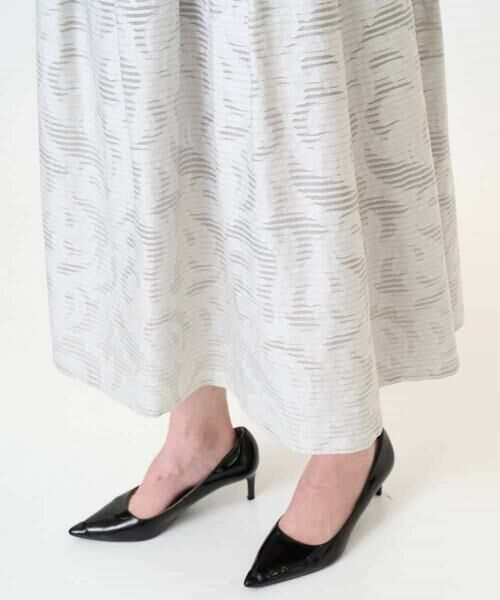 Maison de CINQ / メゾン ドゥ サンク ロング・マキシ丈スカート | [セットアップ対応]ジャガードタックスカート | 詳細7