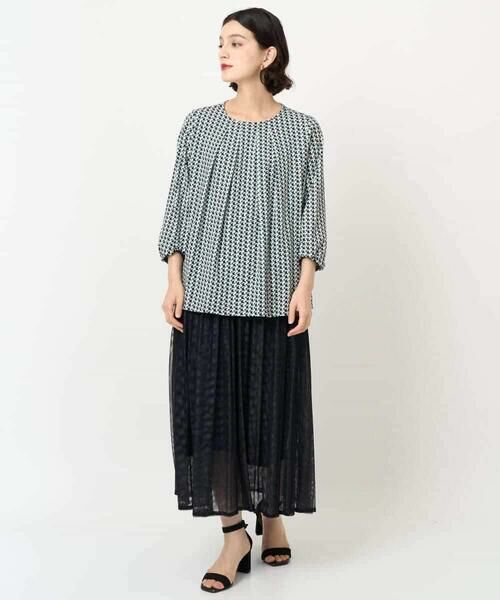 Maison de CINQ / メゾン ドゥ サンク ロング・マキシ丈スカート | プリーツチュールスカート | 詳細11