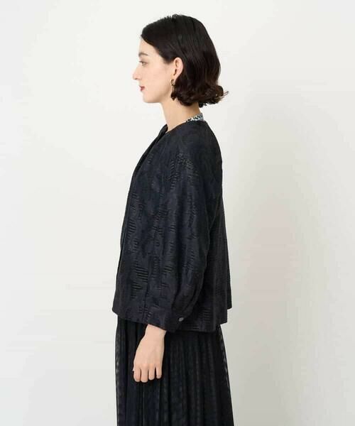 Maison de CINQ / メゾン ドゥ サンク セットアップ | [セットアップ対応]ジャガードノーカラージャケット | 詳細5