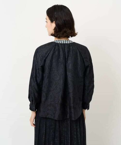 Maison de CINQ / メゾン ドゥ サンク セットアップ | [セットアップ対応]ジャガードノーカラージャケット | 詳細6