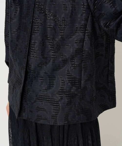 Maison de CINQ / メゾン ドゥ サンク セットアップ | [セットアップ対応]ジャガードノーカラージャケット | 詳細9