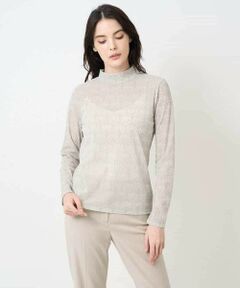 Maison de CINQ / メゾン ドゥ サンク カットソー | フロッキープリントカットソー