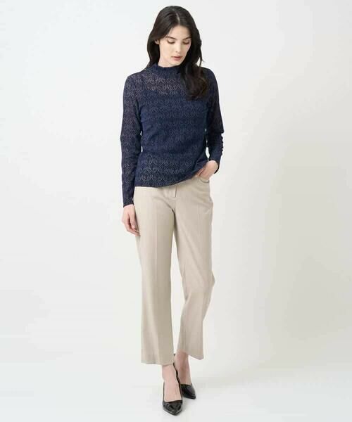 Maison de CINQ / メゾン ドゥ サンク カットソー | フロッキープリントカットソー | 詳細11