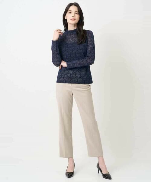 Maison de CINQ / メゾン ドゥ サンク カットソー | フロッキープリントカットソー | 詳細13