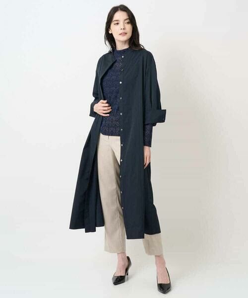 Maison de CINQ / メゾン ドゥ サンク カットソー | フロッキープリントカットソー | 詳細14