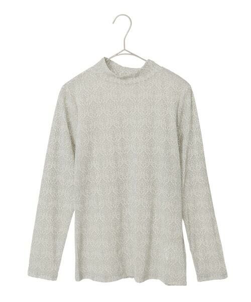 Maison de CINQ / メゾン ドゥ サンク カットソー | フロッキープリントカットソー | 詳細22