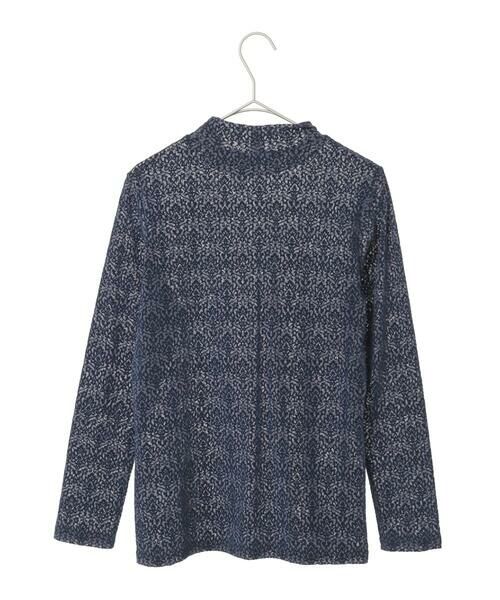 Maison de CINQ / メゾン ドゥ サンク カットソー | フロッキープリントカットソー | 詳細24