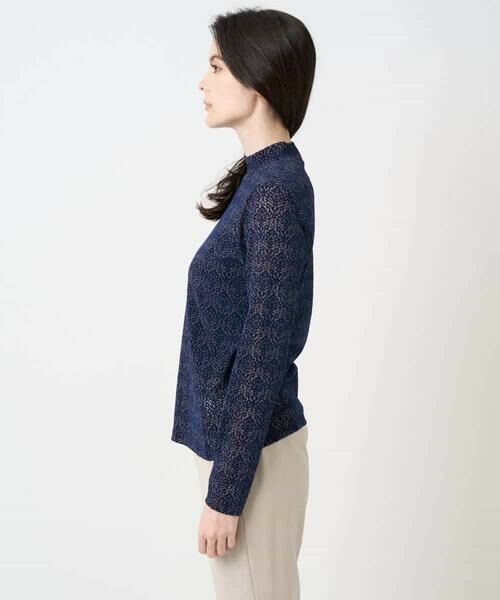 Maison de CINQ / メゾン ドゥ サンク カットソー | フロッキープリントカットソー | 詳細5