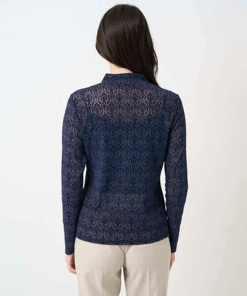 Maison de CINQ / メゾン ドゥ サンク カットソー | フロッキープリントカットソー | 詳細6