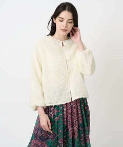 Maison de CINQ / メゾン ドゥ サンク カーディガン・ボレロ | チュール刺繍羽織