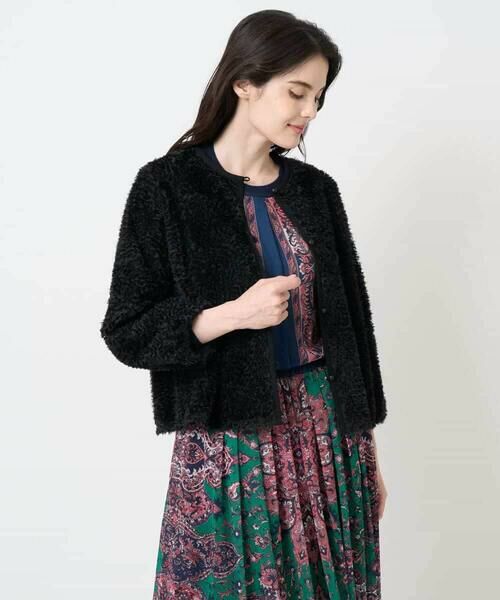 Maison de CINQ / メゾン ドゥ サンク カーディガン・ボレロ | チュール刺繍羽織 | 詳細3