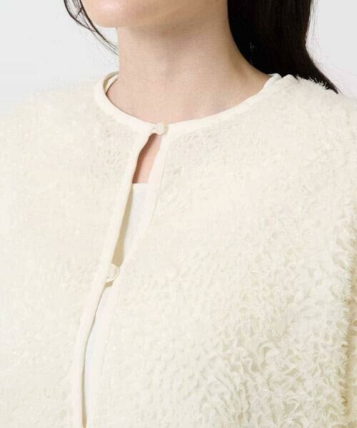 Maison de CINQ / メゾン ドゥ サンク カーディガン・ボレロ | チュール刺繍羽織 | 詳細8