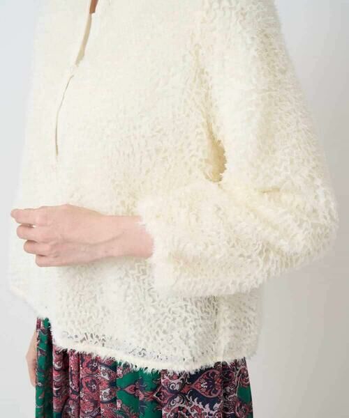 Maison de CINQ / メゾン ドゥ サンク カーディガン・ボレロ | チュール刺繍羽織 | 詳細9