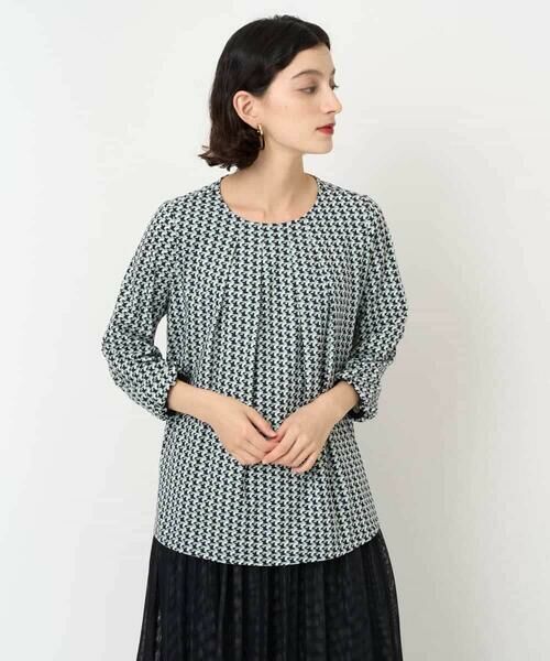 Maison de CINQ / メゾン ドゥ サンク カットソー | ジオメトリックジャージーカットソー | 詳細1